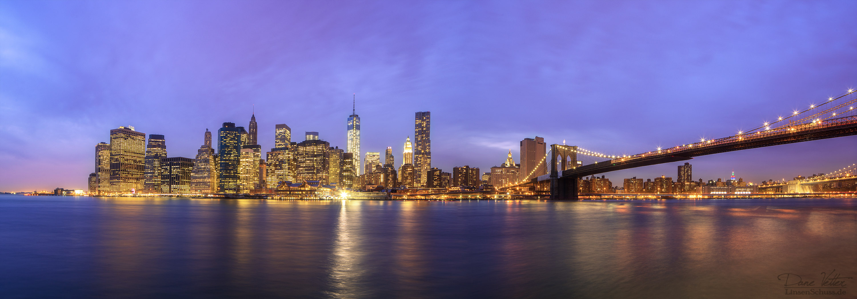 Die Skyline von New York